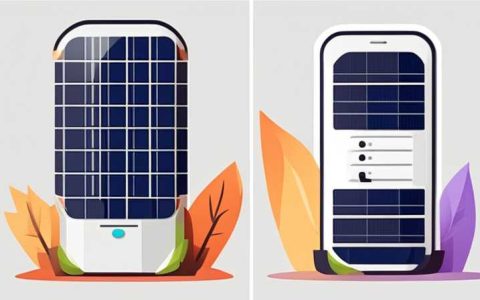 Where to put the solar panel battery