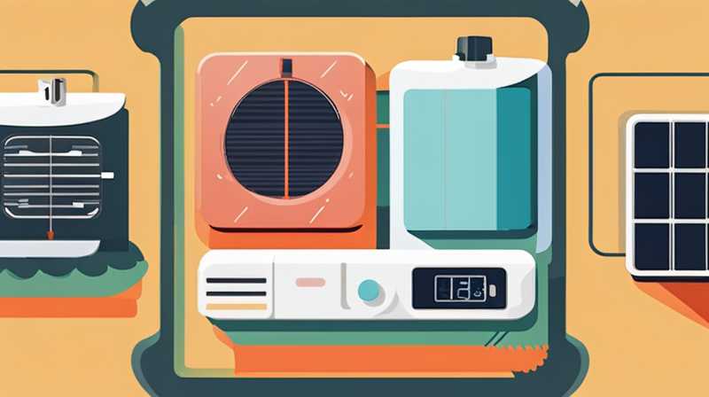 What electrical appliances make up solar energy?