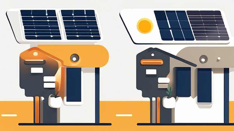 How to see if solar panels are charging