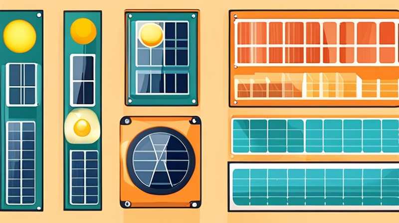 How does solar energy become AC power?