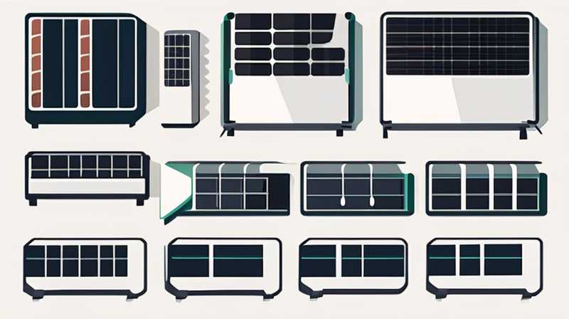 How to connect solar panels to DC capacitors