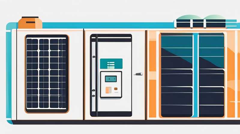 How long does a RV solar panel store electricity?