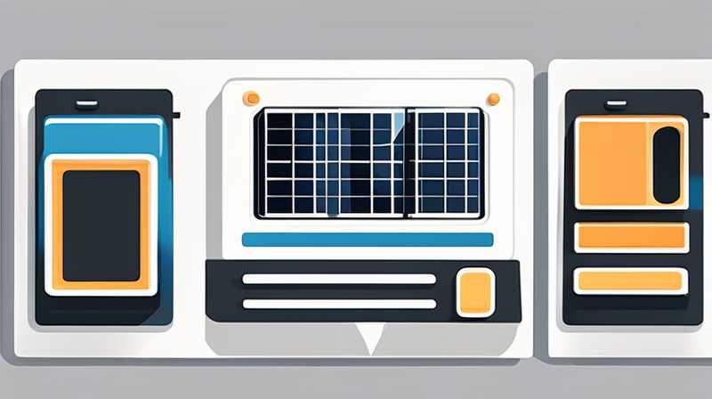 How to connect the solar cell valve line