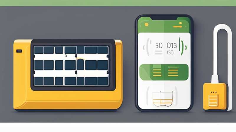 How to connect a small battery to a large solar panel