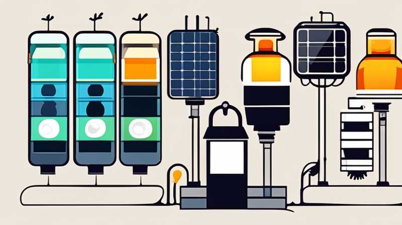 How many watts are industrial solar lights