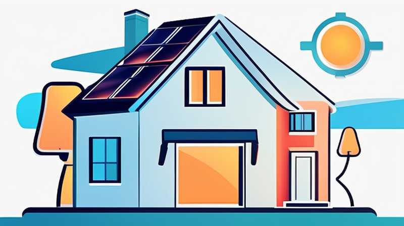 How about buying a house with solar energy