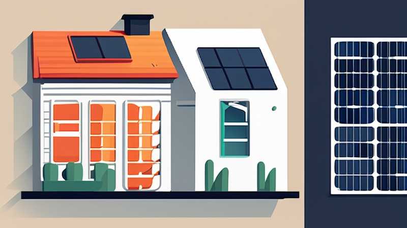 How to reuse solar panels on a house