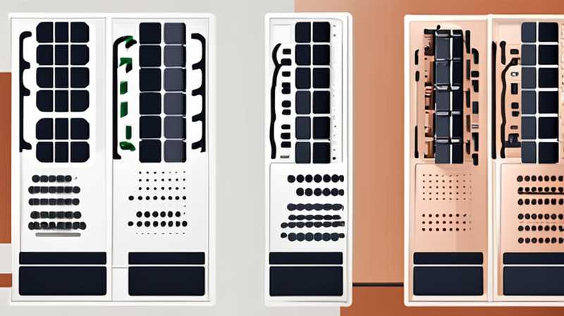 How many copper wires does a solar energy storage cabinet have?