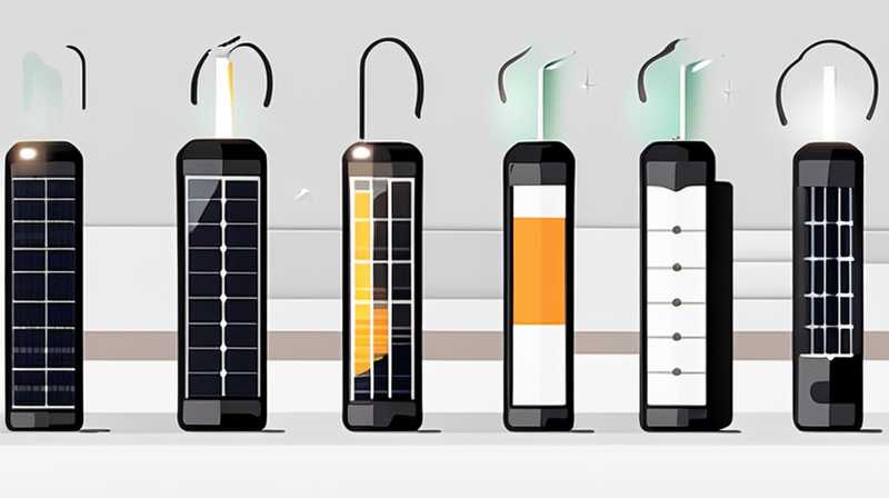 How many mAh is the solar light battery