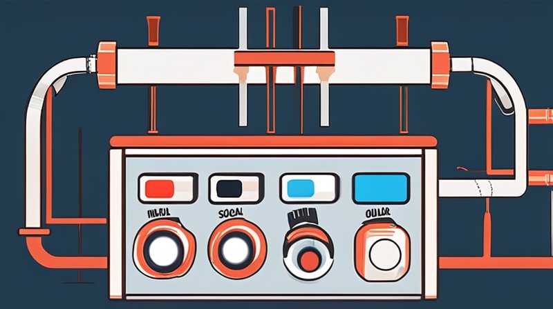 What to do if the solar solenoid valve makes a noise