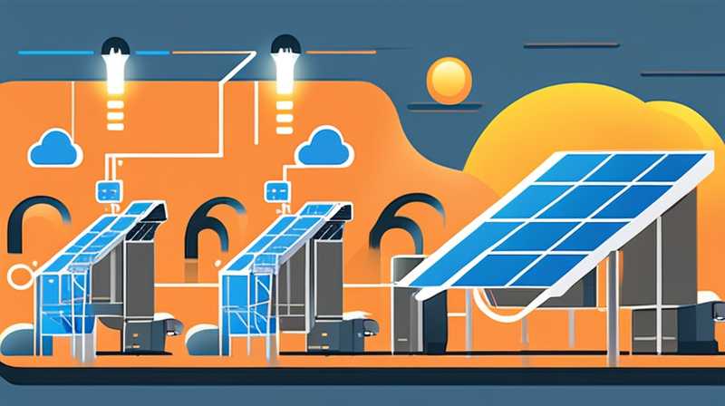 How to connect solar power generation installation