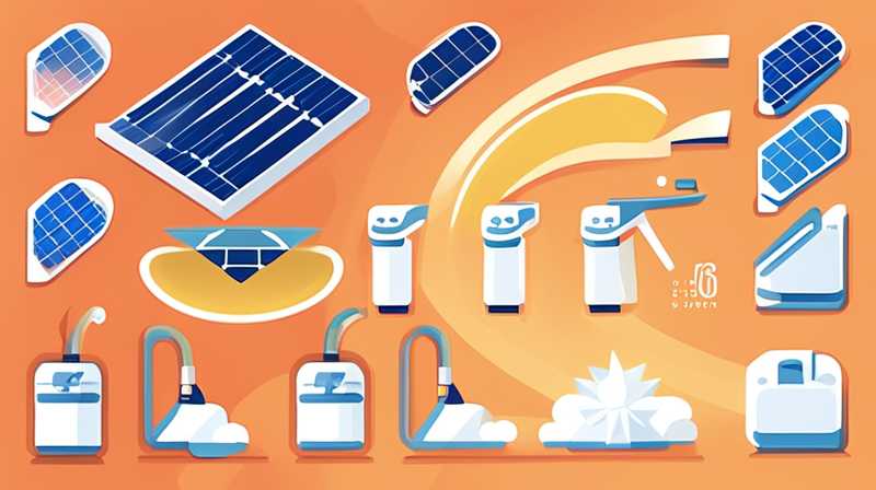 How long does it take to clean the solar alkali