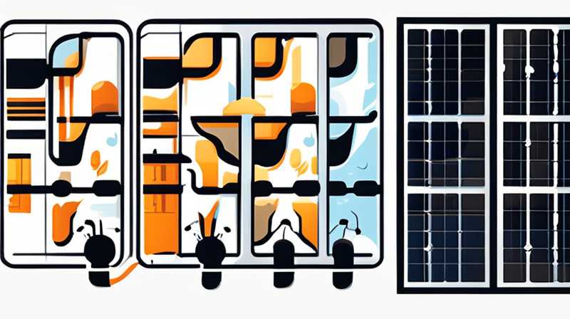 How much electricity can 4 solar panels generate?