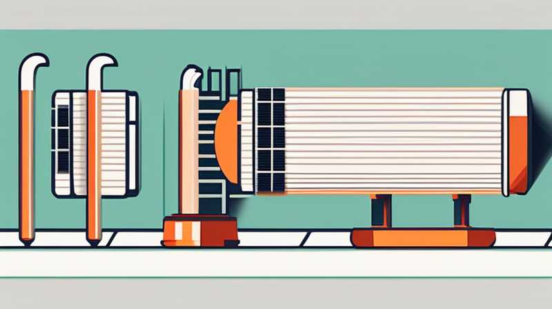 How to install old-style solar thin tubes