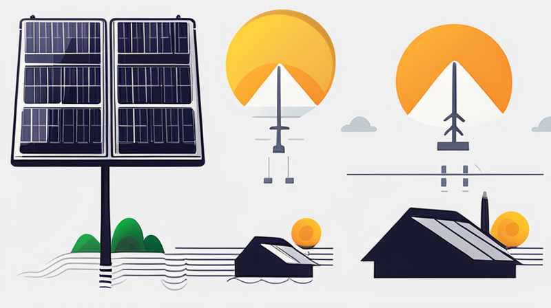 What solar panels should be used with outdoor power supply