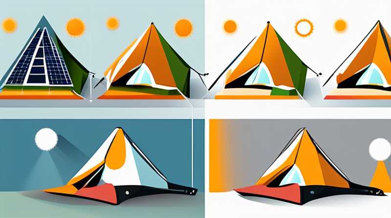 What is a solar powered tent called?