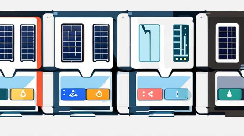 How to remove the solar lamp battery tube