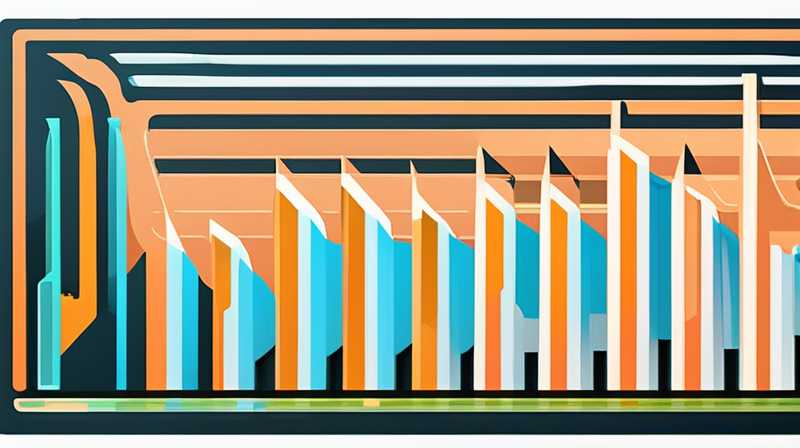 What do the peaks and valleys of solar energy represent?