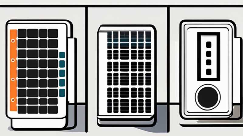 How many amps are connected in series with solar cells