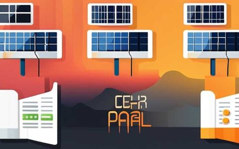 What to do if the solar panel is burned