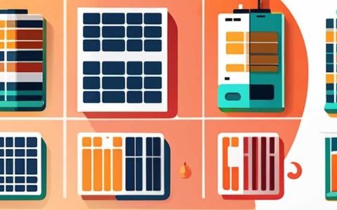 How do solar charging piles store energy?