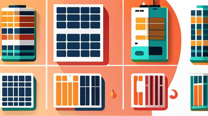 How do solar charging piles store energy?