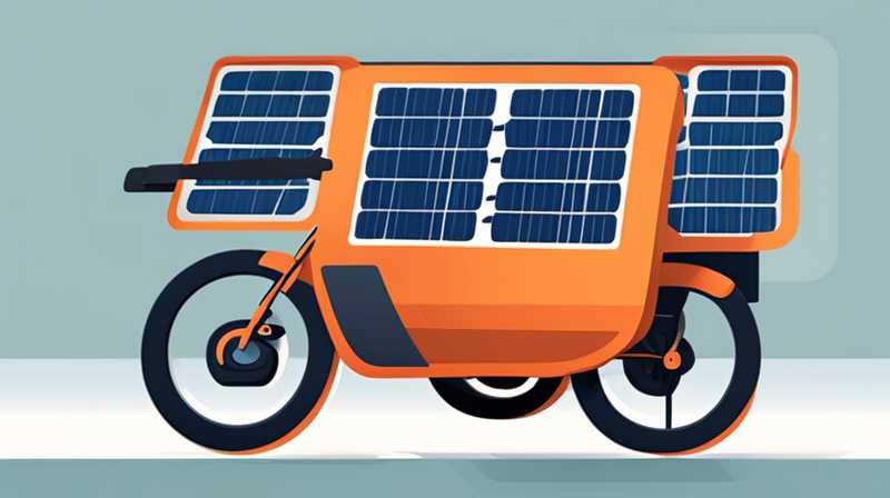 How long can the solar panels on electric tricycles last?