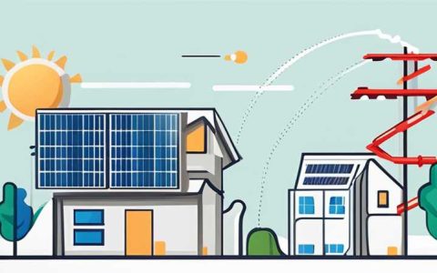 How to connect the solar power lines issued by the government