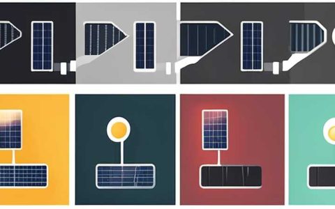 How many watts does the solar street light charging panel have