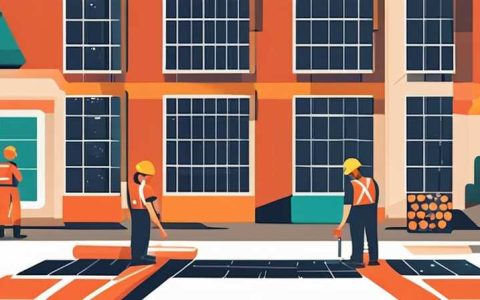 What do solar photovoltaic panel workers do?