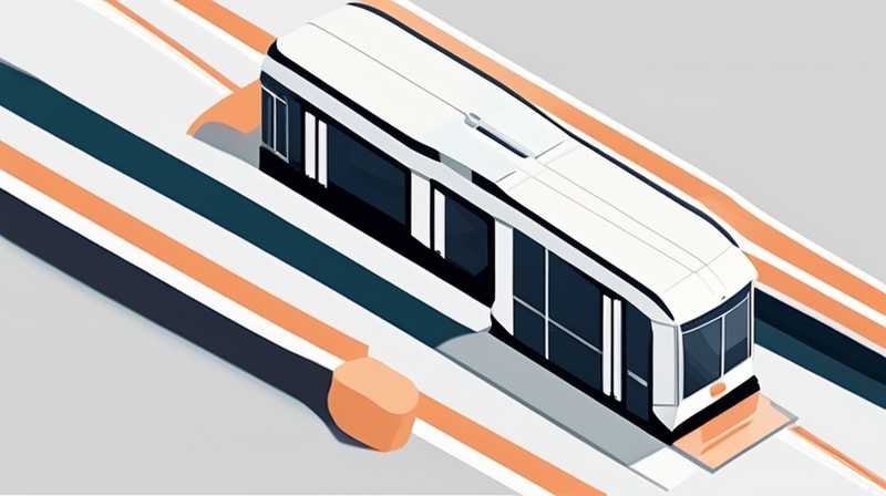 How to connect a tram to a solar panel