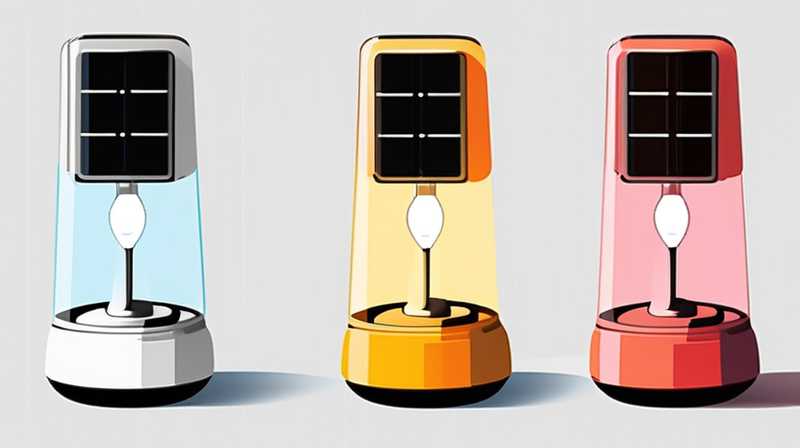 How to choose portable solar lamps