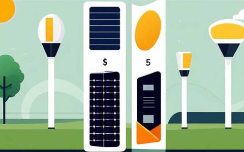 How much does a 5-meter solar light pole cost?