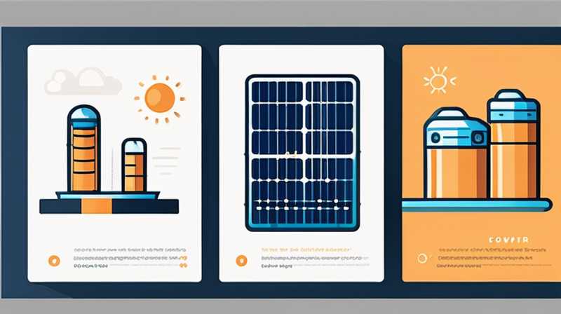 What are the solar energy storage power generation technologies?