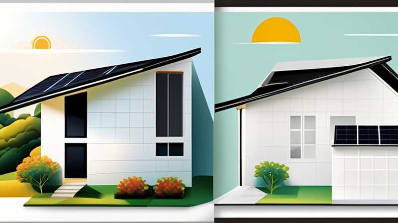 How to deal with the tilt of the tile roof solar panel