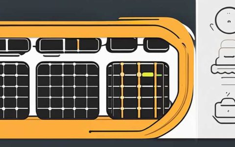 How many meters can the solar panel line be connected?