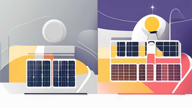 How to connect telescopic solar