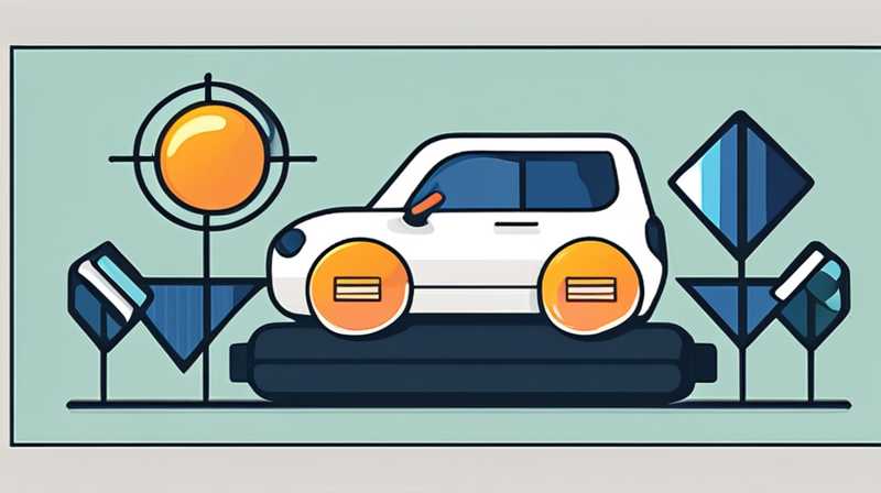 How long does it take to charge a solar panel in a car?