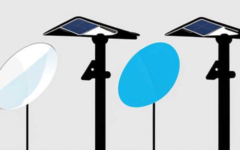 How to disassemble a small solar street light