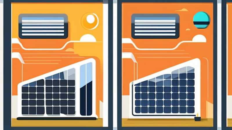 Where to put solar energy in the summer