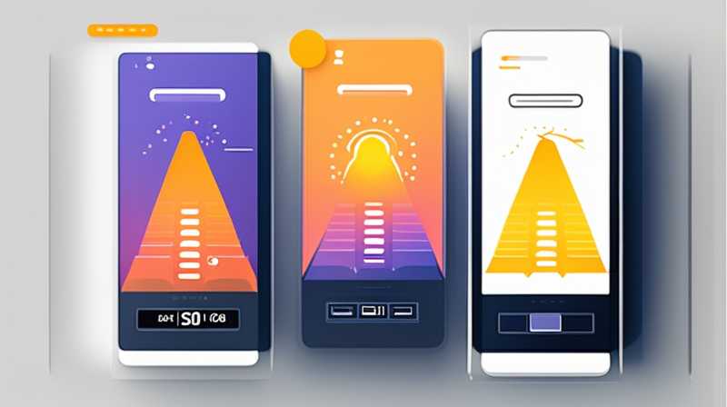 What is the maximum size of a solar light?