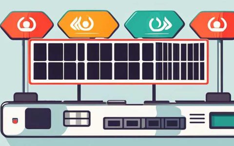 How many volts does the solar power supply for the signboard