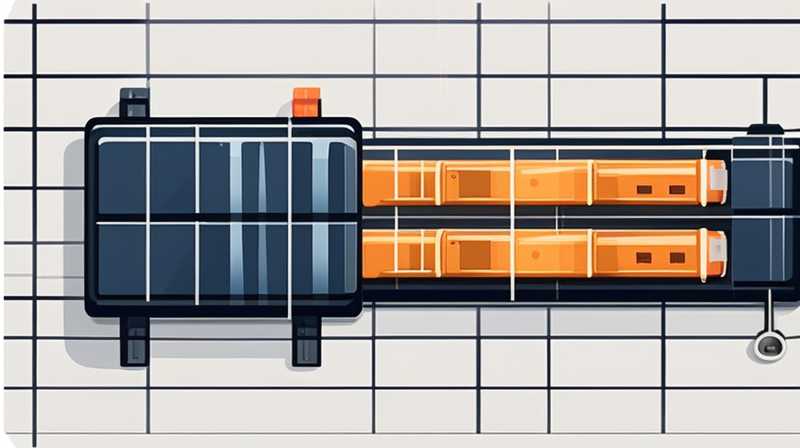 What kind of battery is used for solar panels