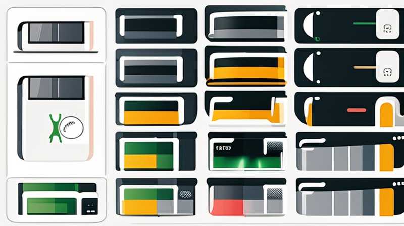 How to display the charging status of solar lights