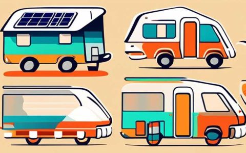 How many watts does a solar panel on a RV have