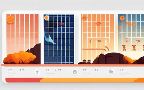 What is the solar temperature in November?