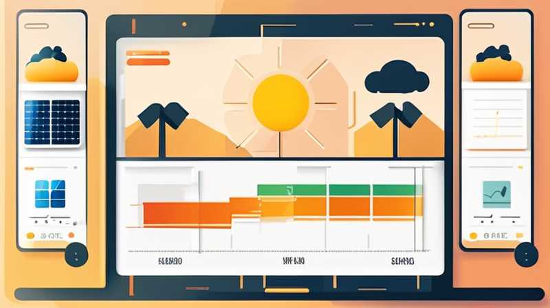 How to check the daily price limit of solar energy