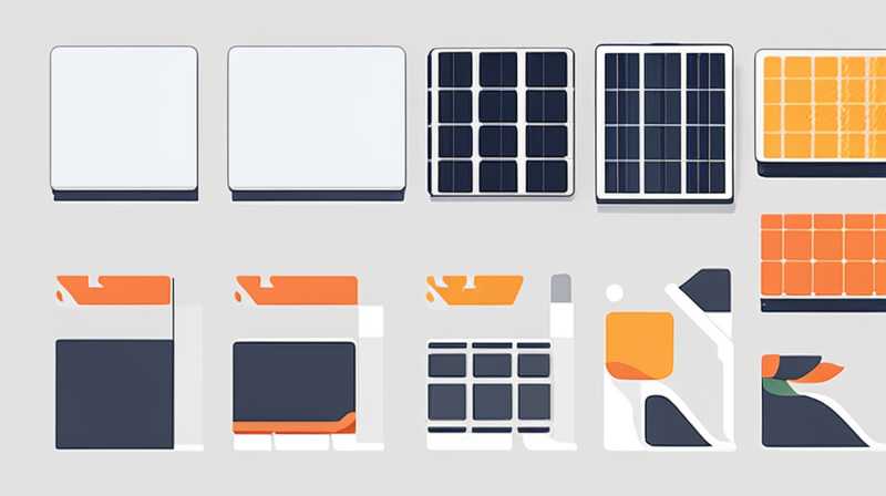 How to clean the disassembled solar panel