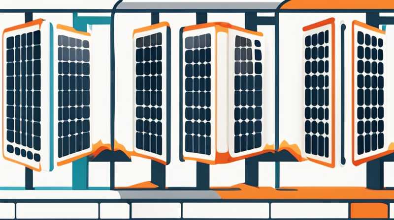 How to connect 2 solar panels in series and 4 in parallel