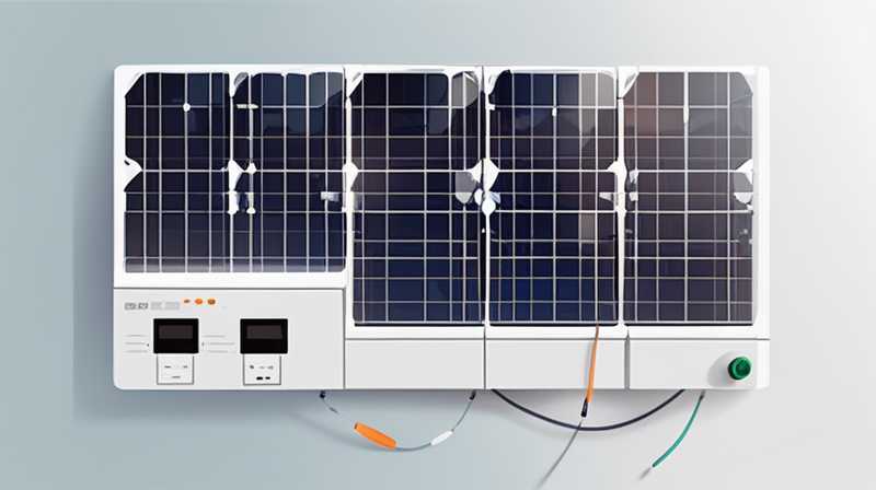 How the new wall-mounted solar panel is enabled